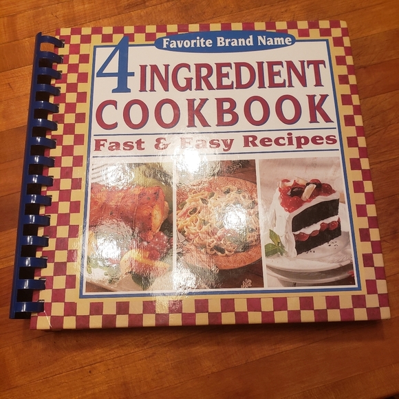 4 Ingredient Cookbook Fast and Easy Recipes - Picture 1 of 4